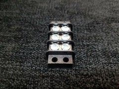 Lot of 100 MOLEX BEAU 15 Amp Double Row Terminal Barrier Strip Block 3 Position