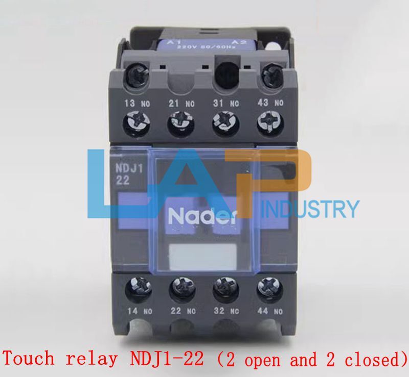 1PCS New NDJ1-22 AC contactor relay (2 open and 2 closed) AC220V/110V/48/36/24V