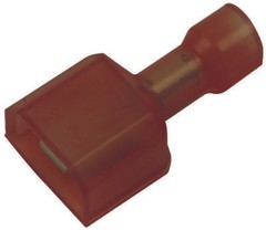 AMP-TE CONNECTIVITY-2-521105-2-TERMINAL,FEMALE DISCONNECT,4.75MM,RED,50PK