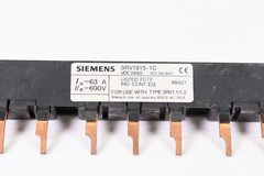 SIEMENS 3RV1915-1C, 3-phase busbar