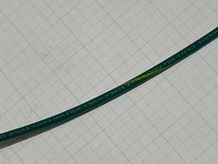 Southwire #18awg Tinned Copper UL-1015/1230 Lead Wire Green/Yellow Stripe /100ft