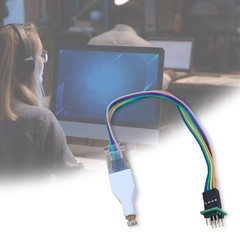 SOP8 150mil Connectors Test Clip Cable 4.4mm Space for EEPROM Flash Programming