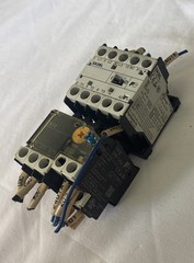 Fuji Electric SK06L Contactor DC24V w/ TK12 0.95-1.45A Thermal Overload Relay