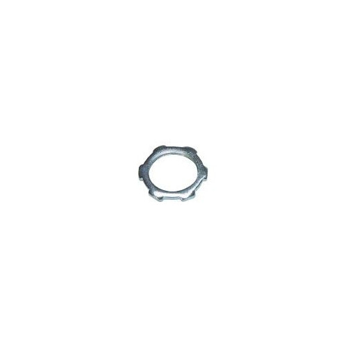 PECO 206, 2″, Zinc Plated Steel, Threaded, Rigid Conduit Locknut , 1pc