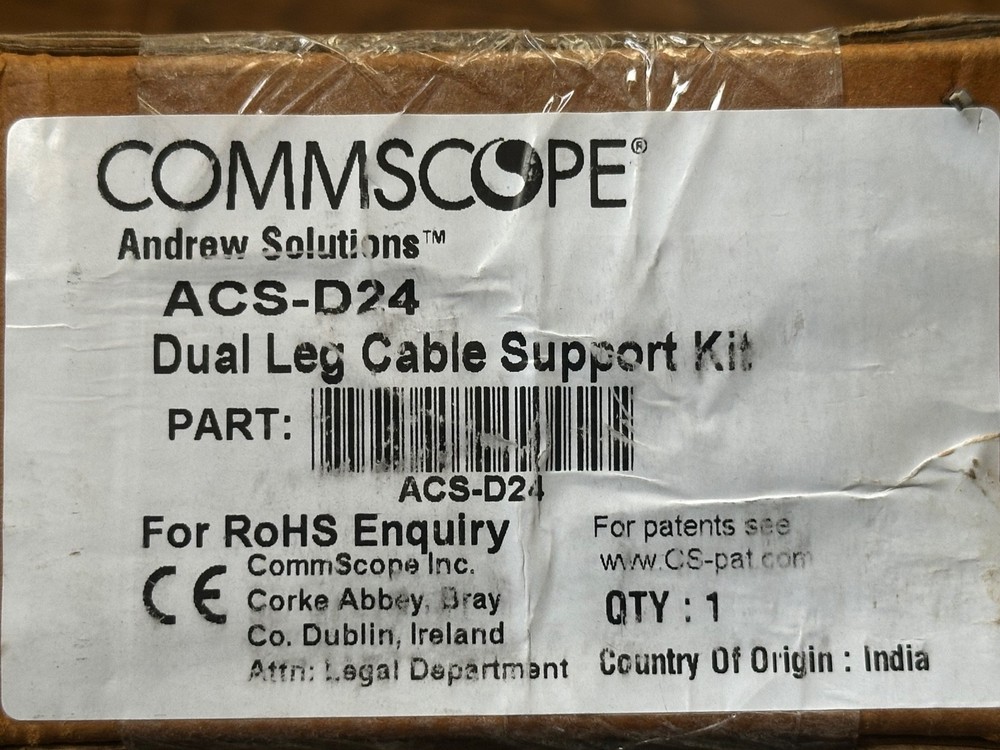 CommScope Andrew ACS-D24 RRU Dual-Leg Cable Support Kit