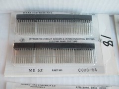 Mix Lot of Texas Instruments Integrated Circuit Sockets Connectors B44