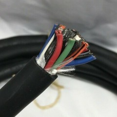 SEOPRENE 105 Stranded Conductor Shielded 16 AWG 12 CON 21′ Piece 600V VNTC Cable