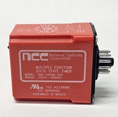 National Controls Corp ~ TMM-0999M-465 ~ Multiple Function Solid State Timer