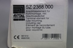 Rittal Sz 2368.000 Connection Element for Pipe Mounting Unused OVP