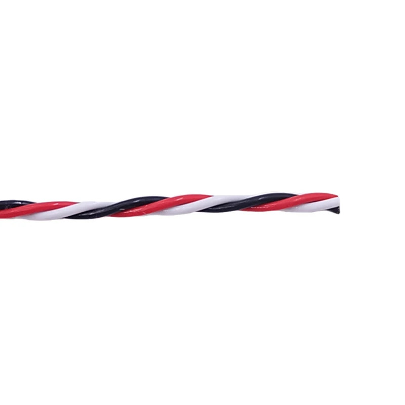 10METERS PTFE Wire AFS200 2pins 26/24/22AWG FEP Twisted Pair Tinned Copper