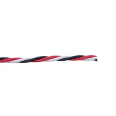 10METERS PTFE Wire AFS200 2pins 26/24/22AWG FEP Twisted Pair Tinned Copper