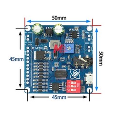 DC6-35V Voice Playback Module 9-Channel one-to-one Independent low-level trigger