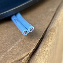 1000′ West Penn Wire 2452 – 22 AWG 2 Pair Stranded AL/Foil Shielded PVC Jacket