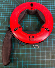 Gardner Bender GB FTS-65R Upperhand 65 Ft Steel Fish Tape Red Hand Tool