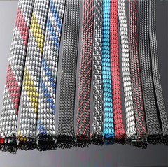 4/8/12mm PP Cotton&PET Expandable Braided Sleeving Sheath Cable Wire DIY Modding