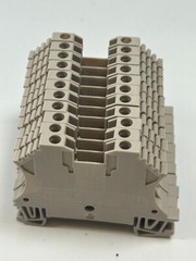 Weidmuller WDU 2.5 Terminal Blocks Beige 800V (Lot of 11) New Fast Ship