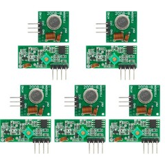 433Mhz Wireless RF Transmitter Module + Receiver Alarm For Arduino DIY 5Pair
