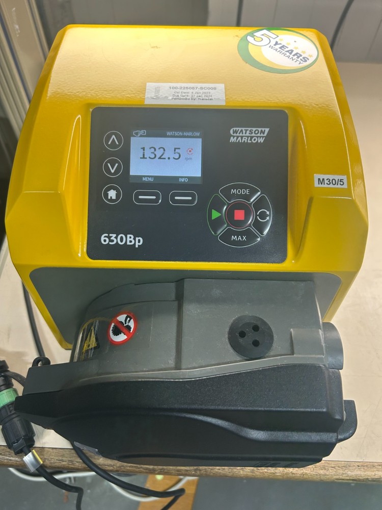 Watson Marlow 630Bp N/R Peristaltic Pump N Module-Standard NEMA4X IP66