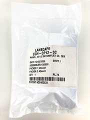 Corning CCH-CP12-3C Panel 12 SC Singlemode/SM, Simplex, 12 Fiber OS2 UPC *NEW*