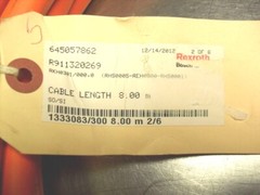 RexRoth RKH0301 – R911320269 Hybrid Cable Length 8.00 Meters