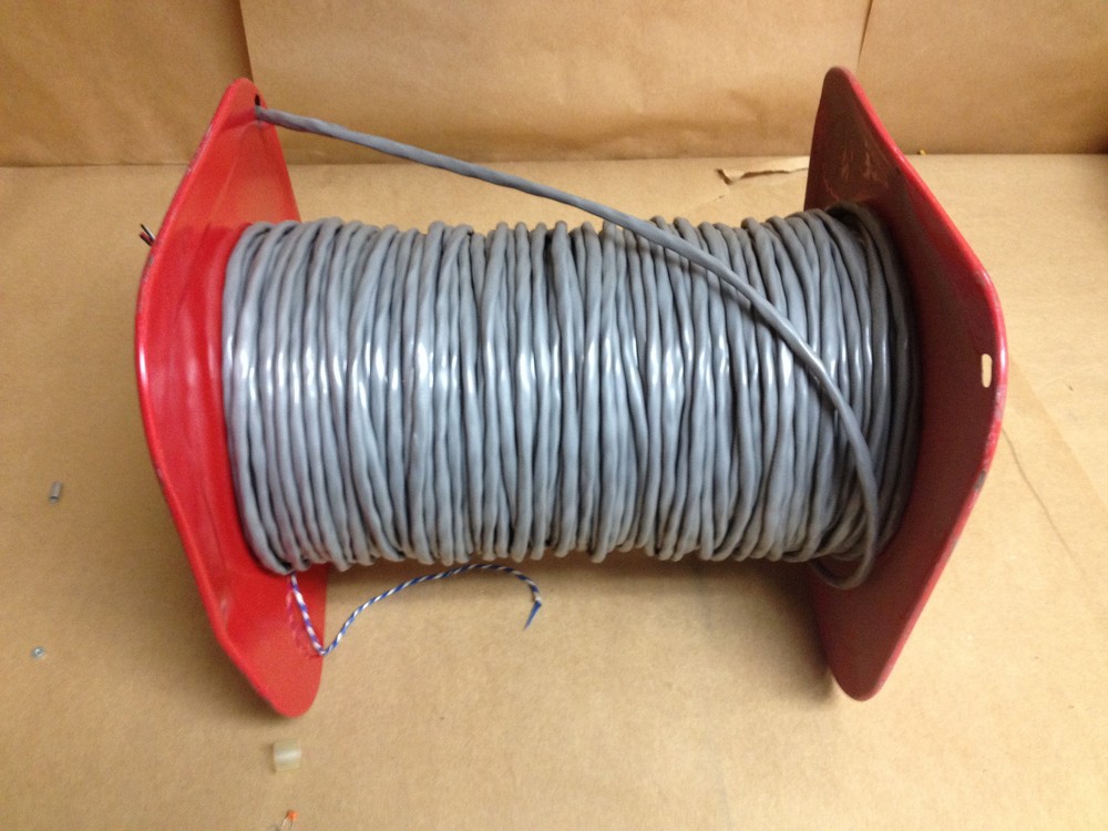 (2 Pair Twisted) Conductor Multi-Conductor Cable Chrome 22 AWG 25ft. (No Spool)