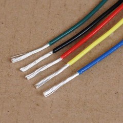 PTFE F46 Multi-Strand Silver Plated Copper Wire Electronic Cable 0.05mm²~10mm²