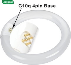 FC8T9 CW 22W Cool White Circular Fluorescent Light Bulb Round T9 22 Watt