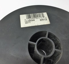 Unbranded/Generic 10 Gauge #110 Brown Bulk Wire Reel NOS