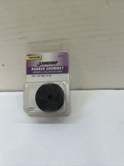 Jandorf RUBBER GROMMET 2pk 1-1/2″ Dia 7/16″ Depth Cover Hole Protect Cable 61513