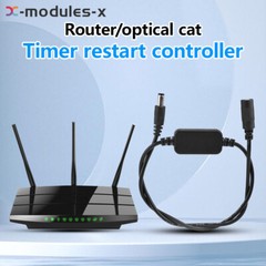 9-15V 24 Hour Rout-er Rebooter Timer Controller Timer Power Off Connection Cable