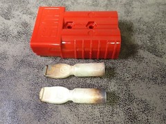 SMH SY6322G1 Red Battery Connector 2/0 Wire Gauge 350 Amp (O9)