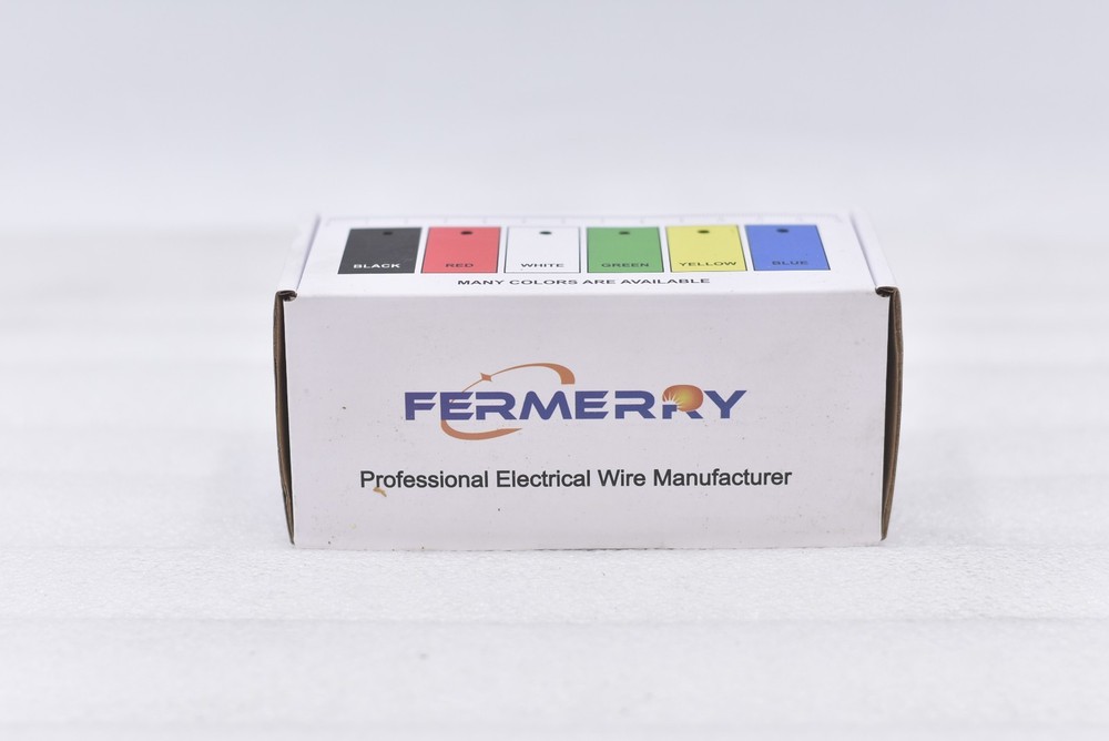 Fermerry 28 AWG Stranded Wire Spool 25ft Each 6 Colors Flexible 28 Gauge Sili…