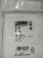 PHOENIX CONTACT PLT-SEC-T3-120-FM (NEW FACTORY SEALED) 1 PIECE