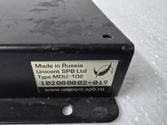 UNICONT MDU-102 BAFFER