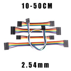 10-50CM Dupont Cable Female To Female Jumper Breadboard Wire GPIO Ribbon Arduino