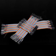 40P Dupont Male Female 10cm/15cm/21cm/30cm/40cm Jumper Wire Connectors Leads