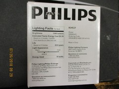 New – Philips – 19PAR38/F25 19 watt – 120 volt – 1300lumen – Flood Light
