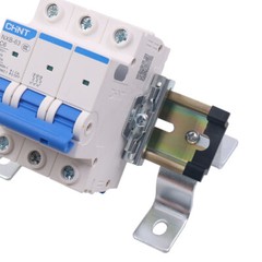 35mm DIN Rail Slotted Top Hat Slotted Zinc Plated 85-380mm For Circuit Breaker