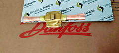 1PC- Danfoss 032L1214 Solenoid valve, EVR 10, Function:NC, Solder,ODF,5/8in- NEW