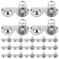 30 Pcs Aaa Battery Connectors Plate Replacements Spring Compartment Contact