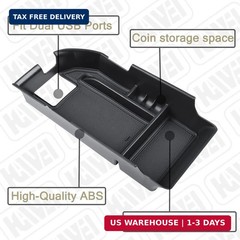 HGWEI Center Console Organizer Compatible with Toyota Camry XLE XSE 2018-2023 20