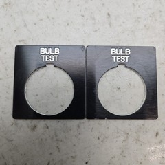16 Pack Allen Bradley 30mm Push Button Legend Plate Mixed Lot See Pictures