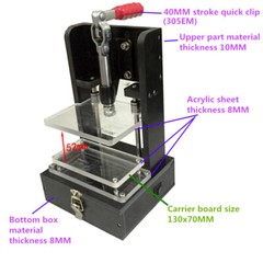 Test Rack PCB Universal Embryo Frame Rack Circuit Board Fixture Testing Jig