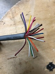 25′ Wire CL2 22 AWG Stranded Cable