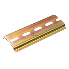 35mm Width Din Rail for Circuit Breaker Fixing Slotted Rail Length 85mm to 500mm