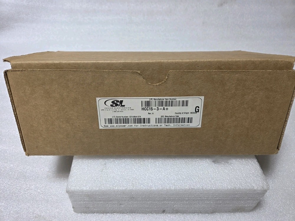 SL Power Electronics HCC15-3-A Linear Power Supply 12 to 15V
