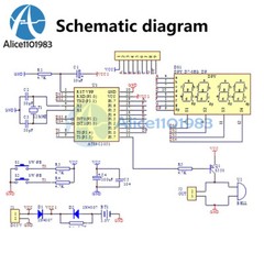 4 Digit Electronic Clock Electronic Production DIY Learing Kit For Arduino DIY