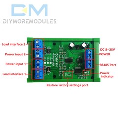 RS485 0-5A 0-30V Current Voltage Collector Voltage Signal Acquisition Module