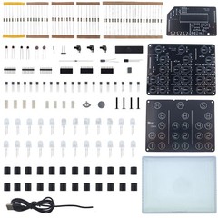 5pcs Electronic Construction Kits – Binary Clock Electronic Clock Kit