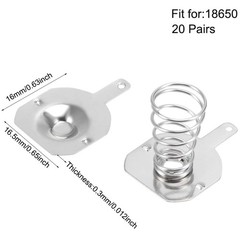 Conversion Spring Contact Plate for 18650 Battery